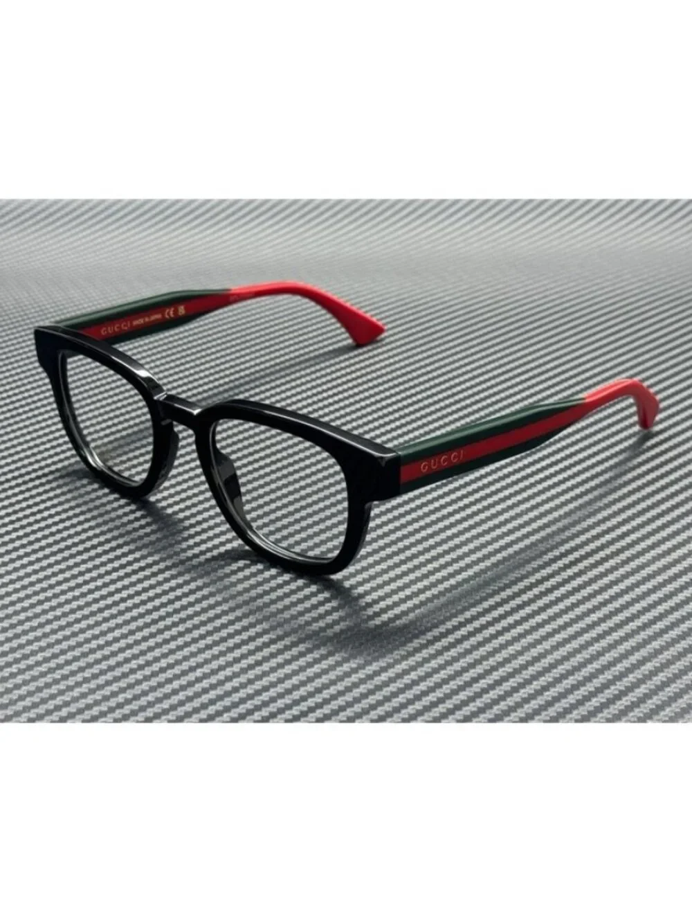 New Gucci Men Black Eyeglasses 48-21-145